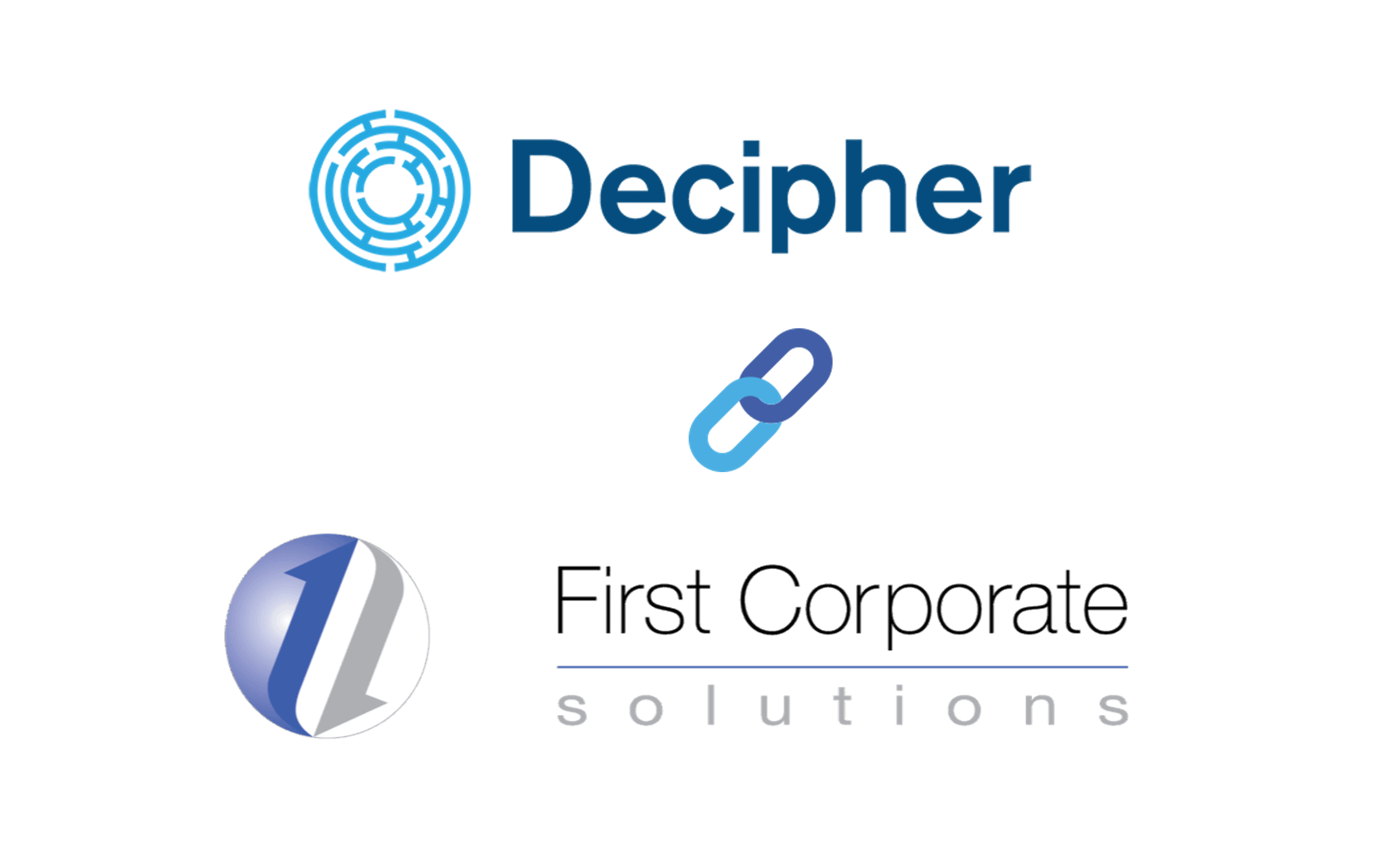Decipher Integrates with First Corporate Solutions